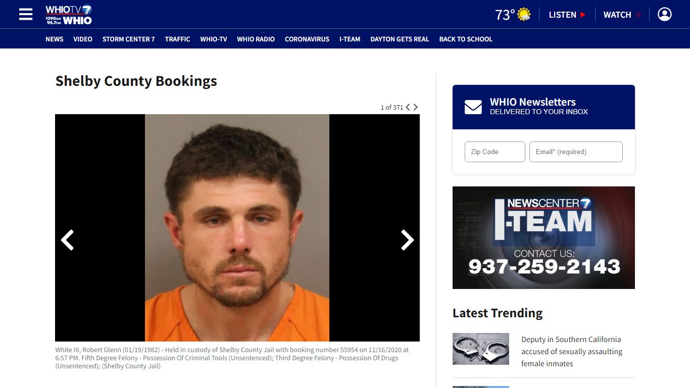 Shelby County Inmates – WHIO TV 7 and WHIO Radio